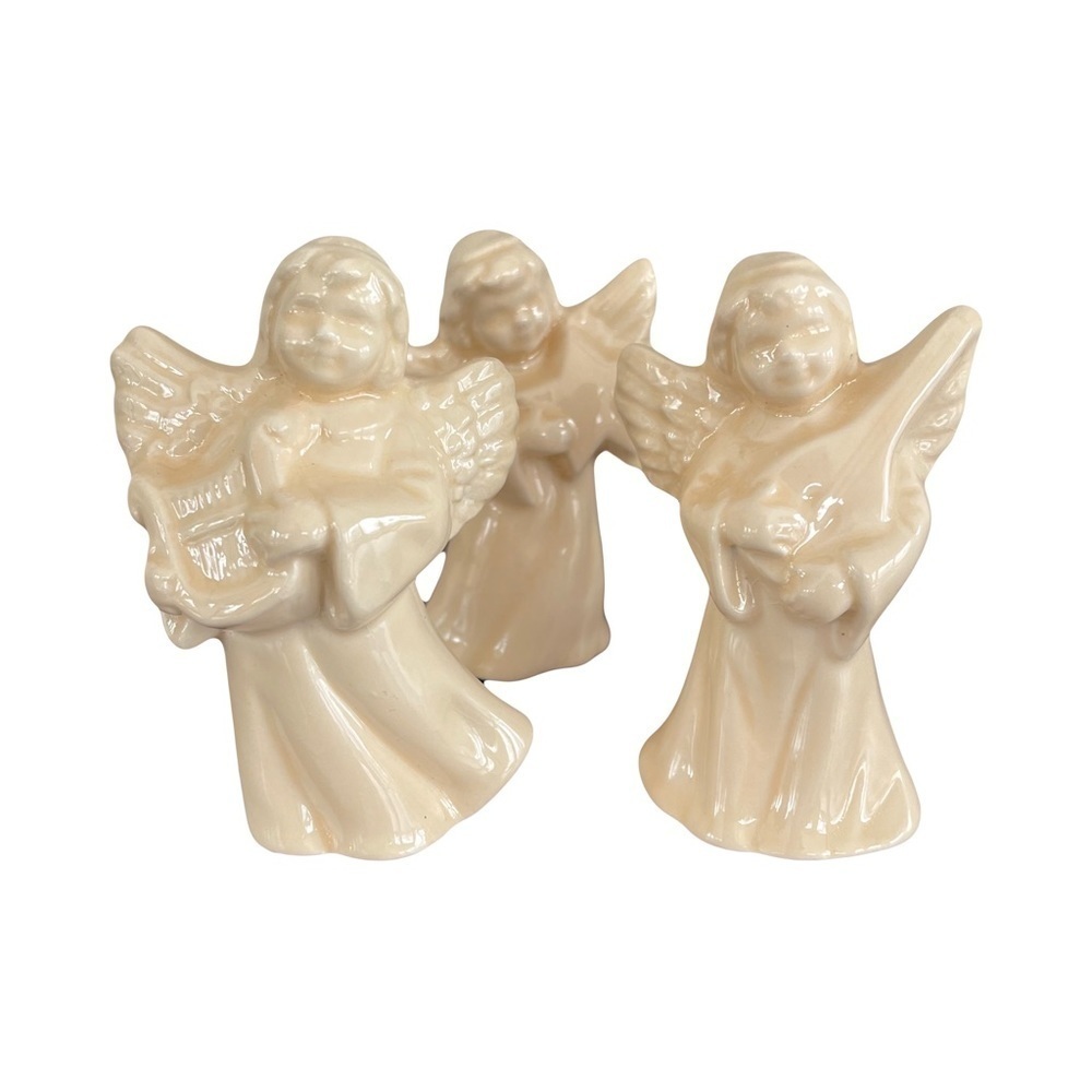 Three Ceramic Angels - Picture 2 of 14